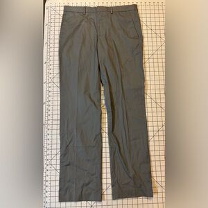 NWT Express Producer Men’s Size 31/32 Gray Modern Fit Dress Pants‎